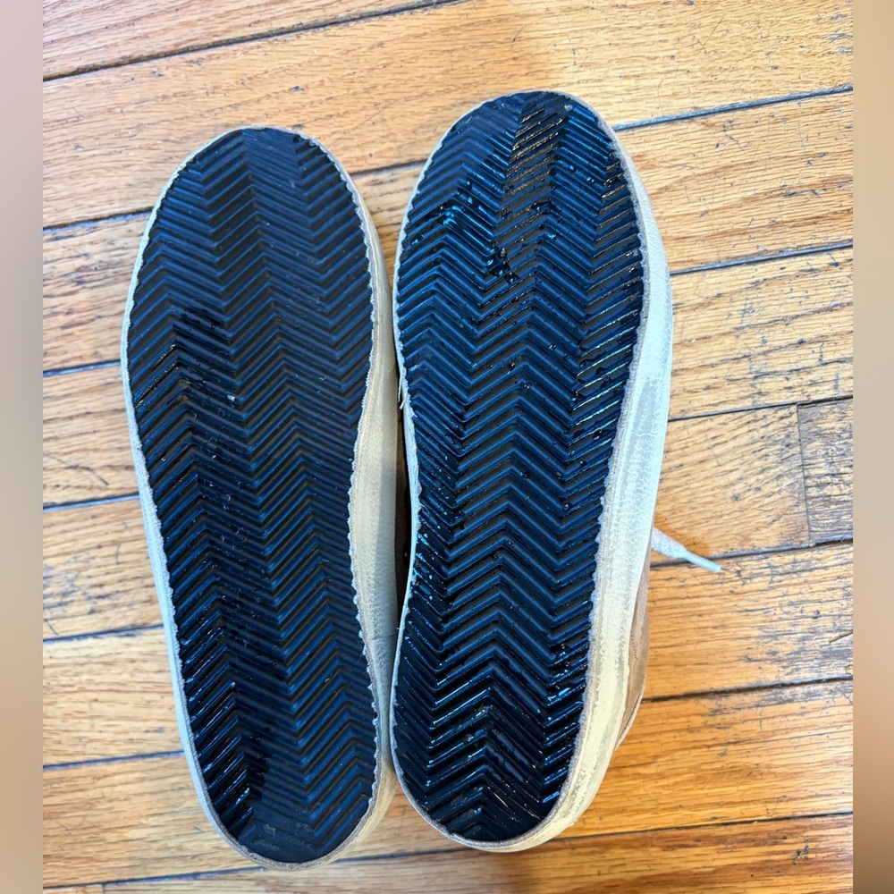 Golden Goose Brown and Blue Sneakers - Picture 7 of 7